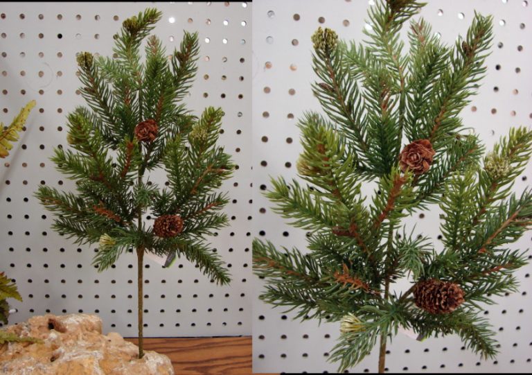 Realistic White Spruce Pine Pick Pine Cones - Moose-R-Us.Com Log Cabin ...