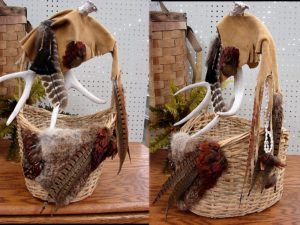 Northwoods Memories Collection Baskets -  Log Cabin Decor
