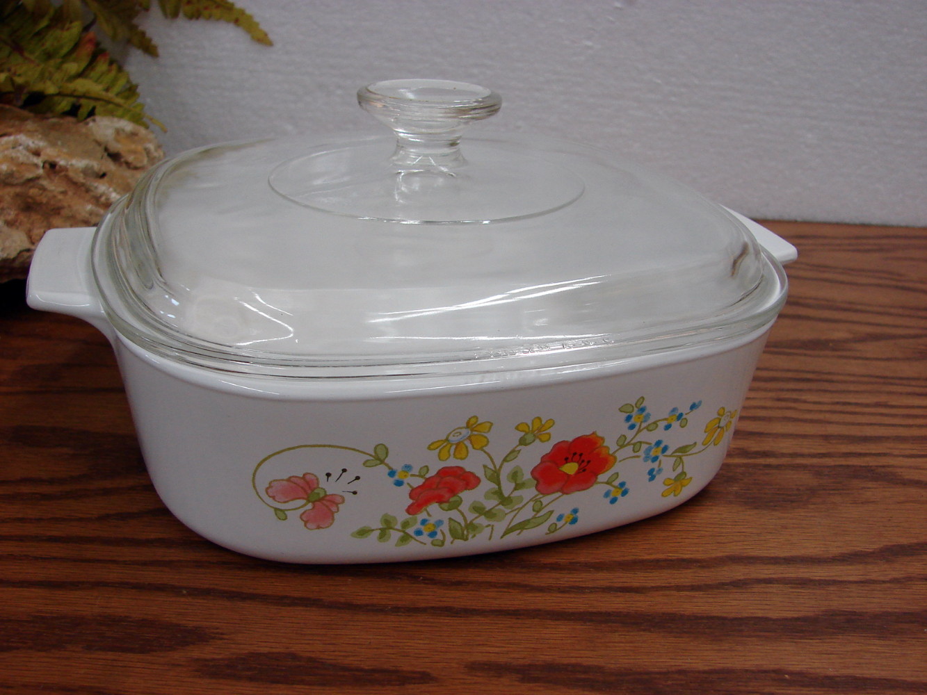 Vintage Corning Ware Wildflower Range Topper 8-1/2 skillet with lid. -  Rocky Mountain Estate Brokers Inc.