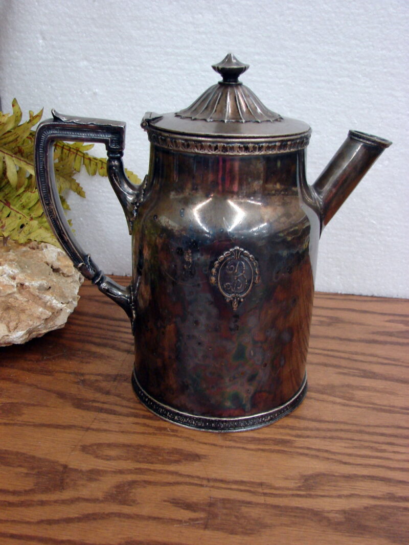 Vintage 1924 Los Angeles Biltmore Art Deco Gorham Silver Co 72 Oz Pitcher Carafe, Moose-R-Us.Com Log Cabin Decor