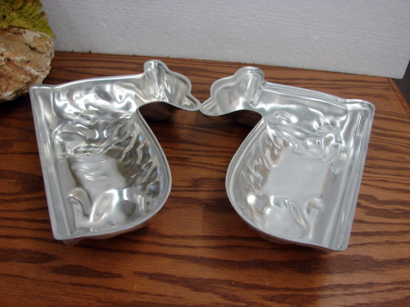 Nordic Ware Lamb 2 Part Cake Mold Easter Spring Aluminum Baking Mold, Moose-R-Us.Com Log Cabin Decor