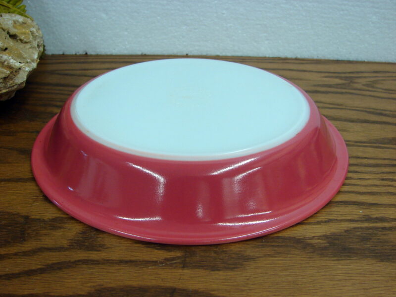 Vintage PYREX Flamingo Raspberry Pink Coral Deep Dish Pie Plate #209, Moose-R-Us.Com Log Cabin Decor