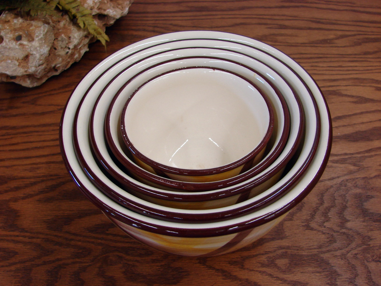 Vintage Divided Serving Bowls Retro Kitchenware White Stetson