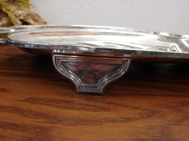 Vintage Silver Meat Platter Barbour Silver Co 1892-1898 Electro Plate, Moose-R-Us.Com Log Cabin Decor