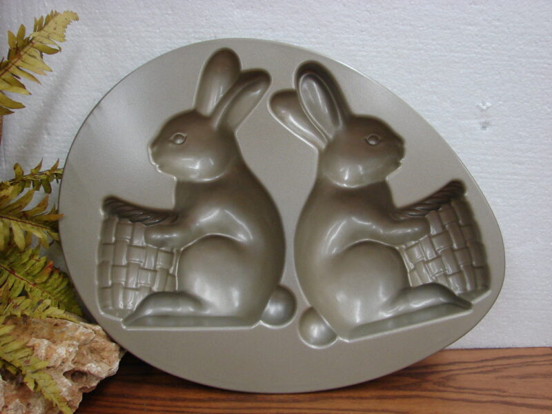 Scandinavian Nordic Ware Heavy Duty Easter Bunny Mold Cake Pan 10 Cups, Moose-R-Us.Com Log Cabin Decor