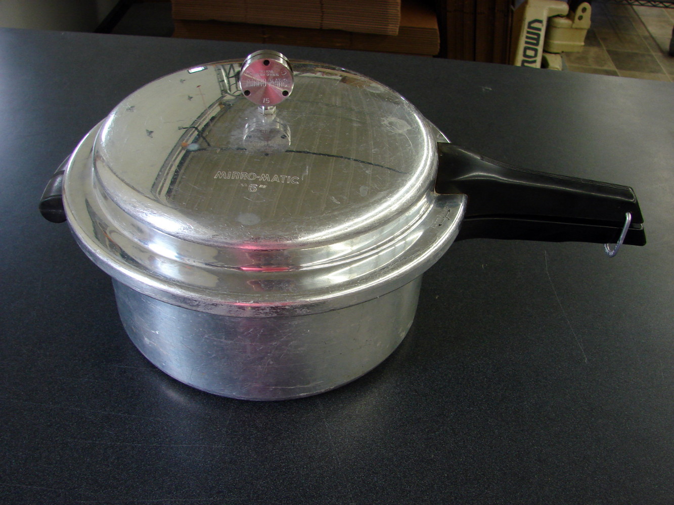 Vintage Pressure Cooker Complete Mirro Matic 6 Quart Presto