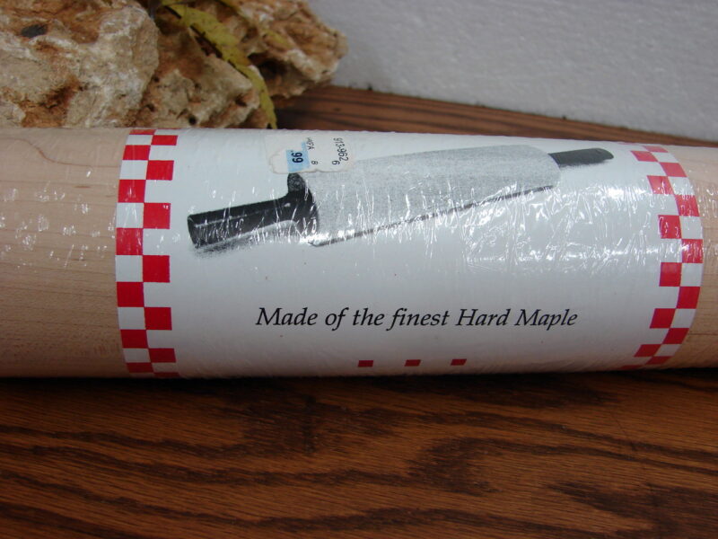 Brand New Bethany Housewares Hard Maple Smooth 10&#8243; Rolling Pin Red Wood Handles, Moose-R-Us.Com Log Cabin Decor