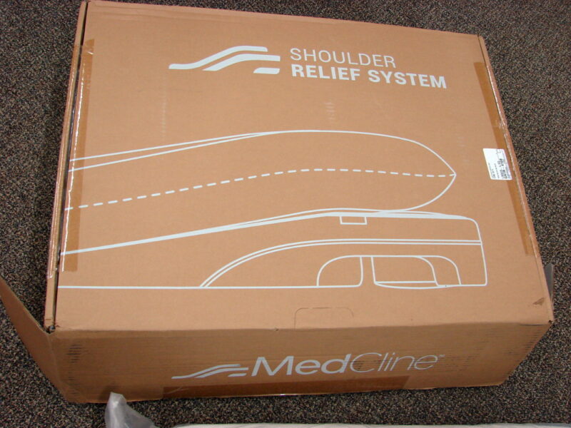 Brand New MedCline Shoulder Relief System Acid Reflux Wedge Body Pillow, Moose-R-Us.Com Log Cabin Decor