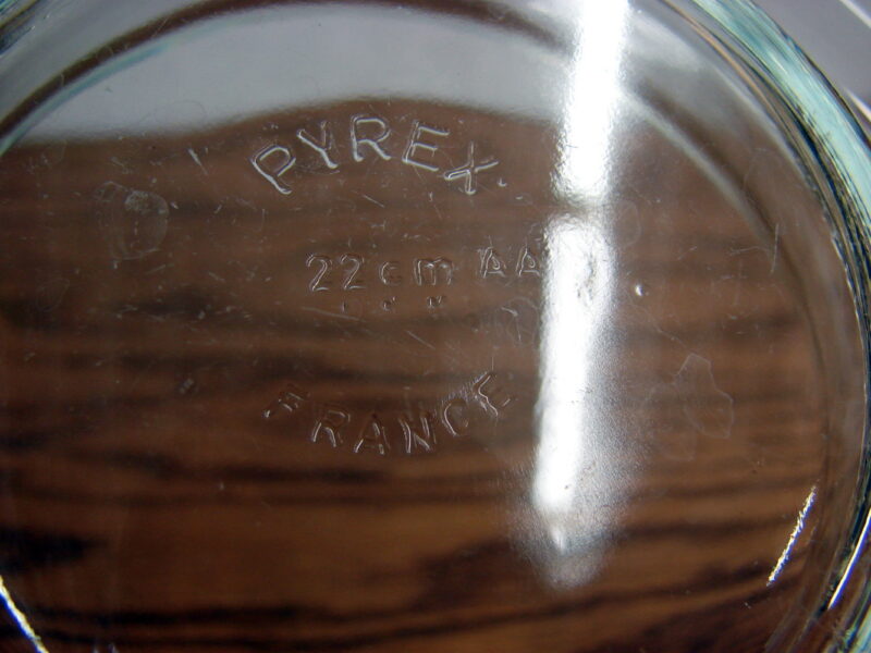 Vintage PYREX France Bundt Cake Pan Mold Clear Glass, Moose-R-Us.Com Log Cabin Decor