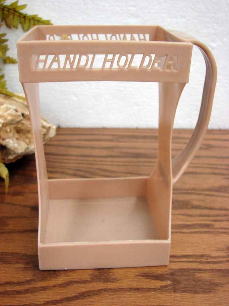 Vintage Handi Holder for 1/2 Gallon Cardboard Milk Carton Tan, Moose-R-Us.Com Log Cabin Decor