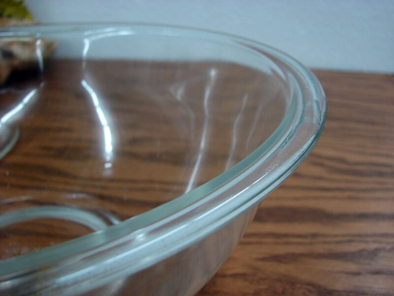 Vintage PYREX #322 #323 #325 #326 Clear Round Mixing Bowls Plain No Rings, Moose-R-Us.Com Log Cabin Decor