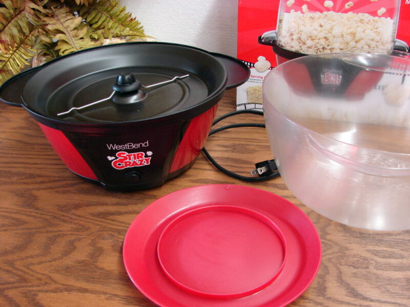 Stir Crazy West Bend Popcorn Popper #82505 Tested Works Great, Moose-R-Us.Com Log Cabin Decor