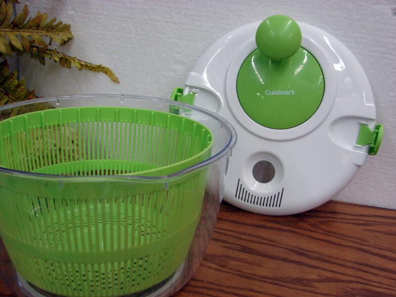 Cuisinart Salad Spinner 5 Qt Fast Vegetable Dryer for Greens Herbs Fruits, Moose-R-Us.Com Log Cabin Decor