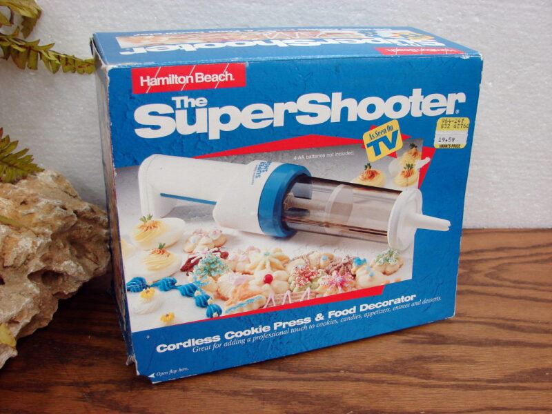 Hamilton Beach Super Shooter Cordless Cookie Press &#038; Food Decorator Gun, Moose-R-Us.Com Log Cabin Decor