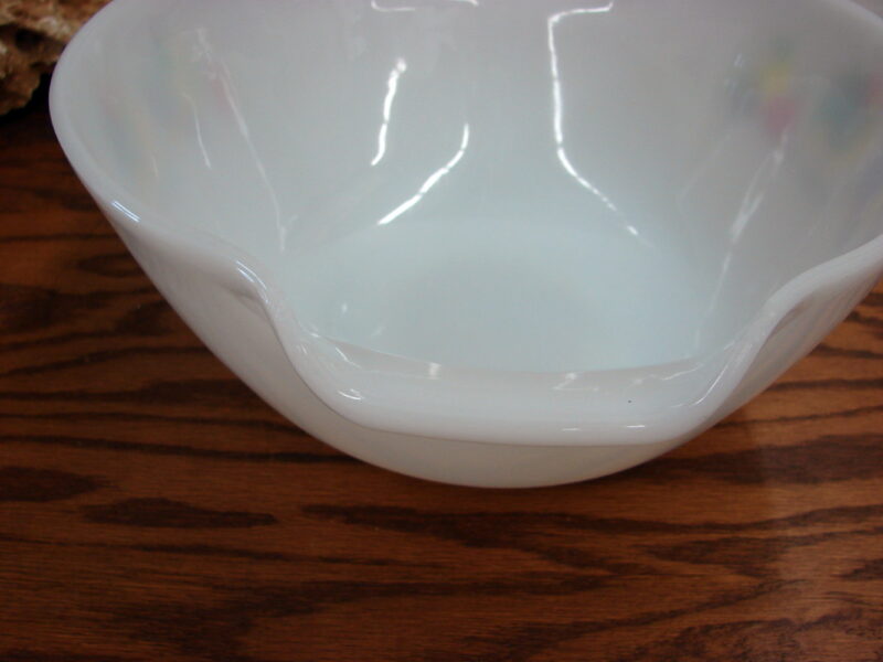Vintage Fire King Milk Glass Chanticleer Rooster Mixing Bowl 10&#8243;, Moose-R-Us.Com Log Cabin Decor