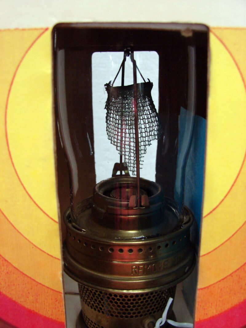 Vintage Aladdin Lantern Incandescent Oil Lamp Brass Glass Off Grid New in Box, Moose-R-Us.Com Log Cabin Decor