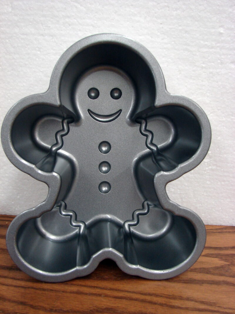 Nordic Ware Heavy Duty Baking Pan Gingerbread Man Shaped Cake, Moose-R-Us.Com Log Cabin Decor