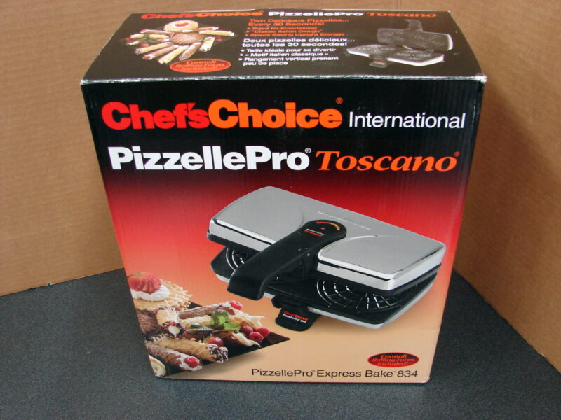 Chefs Choice International Pizzelle Pro Toscano PizzellePro Express Bake 834, Moose-R-Us.Com Log Cabin Decor