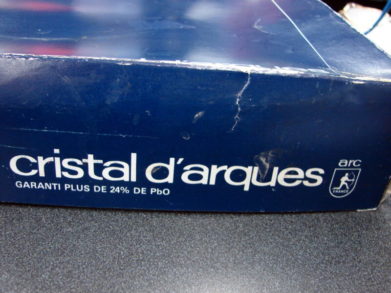 Vintage Boxed cristal d&#8217;arques 6 Longchamp 14,5 cl~ Exquisite Champaign Flutes, Moose-R-Us.Com Log Cabin Decor