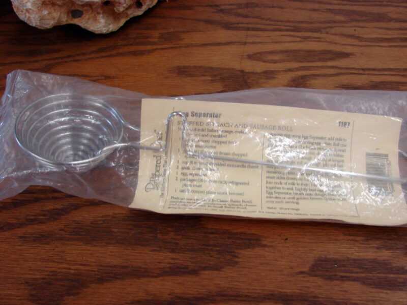 The Pampered Chef Egg Separator #1187 New in Package, Moose-R-Us.Com Log Cabin Decor