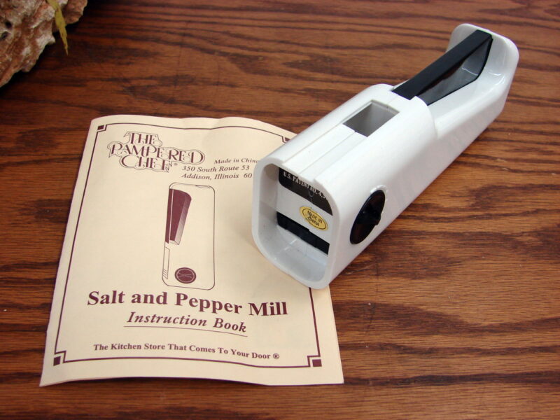 Original Pampered Chef Salt Pepper Mill Instruction Book Body PARTS only, Moose-R-Us.Com Log Cabin Decor