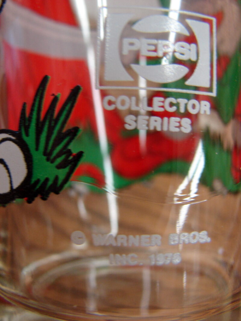 Set/5 Pepsi Collector Series Looney Tunes 1976 Warner Bros Cartoon Glasses, Moose-R-Us.Com Log Cabin Decor