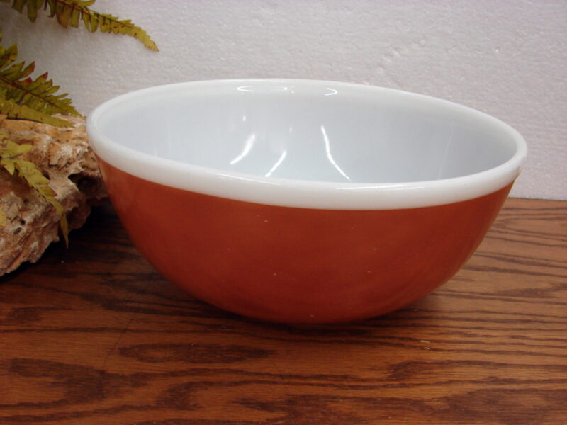 Vintage PYREX Americana #404 Mixing Nesting Bowl, Moose-R-Us.Com Log Cabin Decor