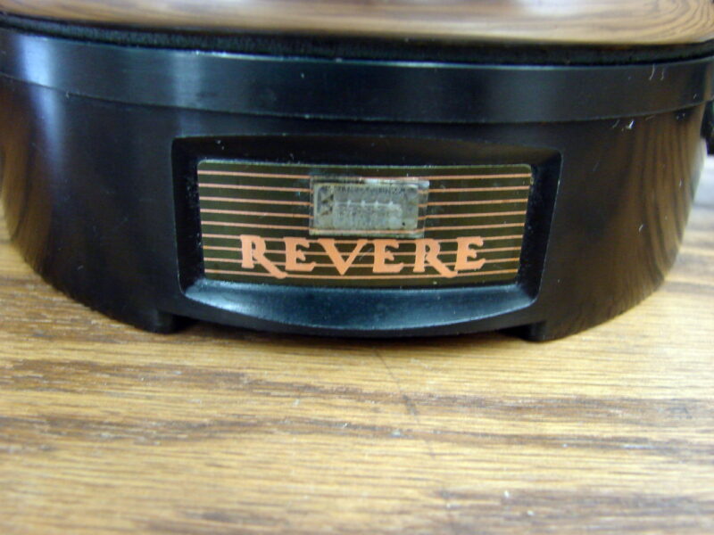 Vintage Revere Ware 8828 8894 Chrome Electric Coffee Percolator, Moose-R-Us.Com Log Cabin Decor
