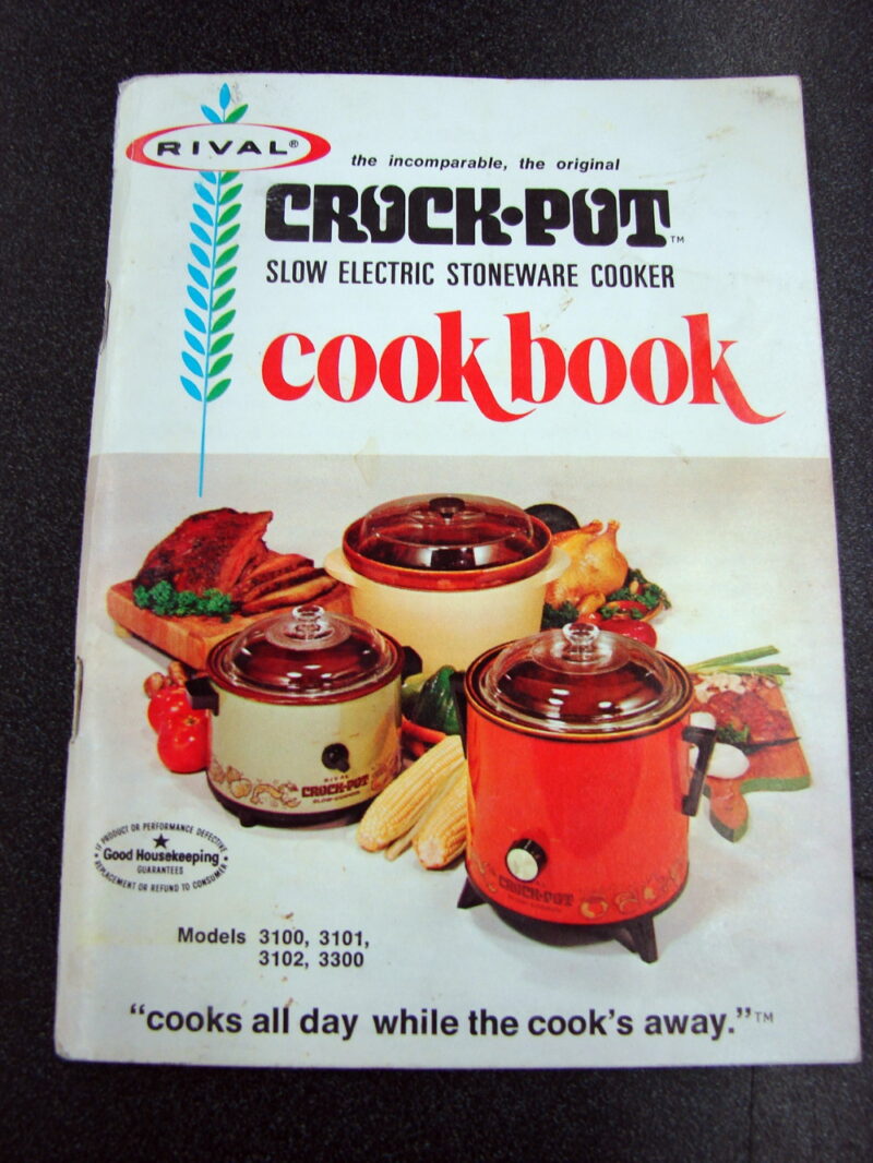 Vintage Rival Crock Pot Cook Book 81 Pages Recipes, Moose-R-Us.Com Log Cabin Decor