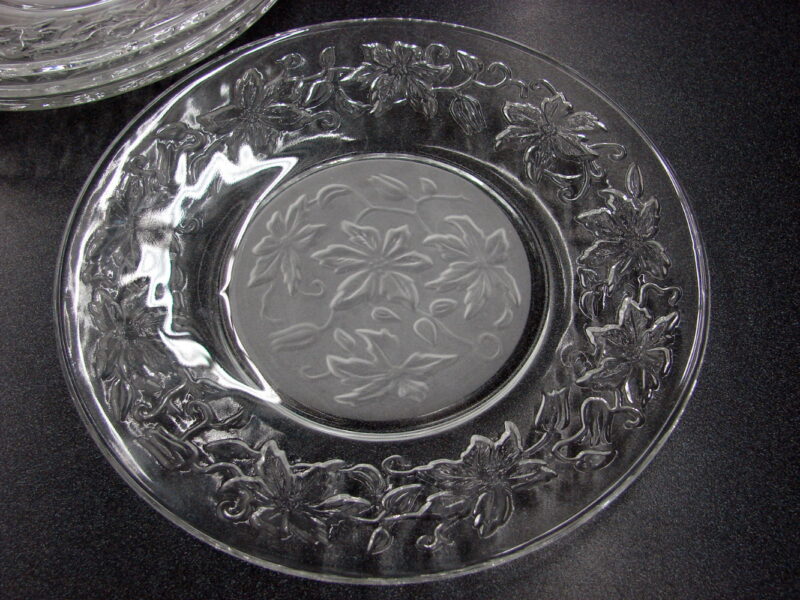 Princess House Crystal Fantasia Frosted Clear Dinnerware Serving Pieces, Moose-R-Us.Com Log Cabin Decor