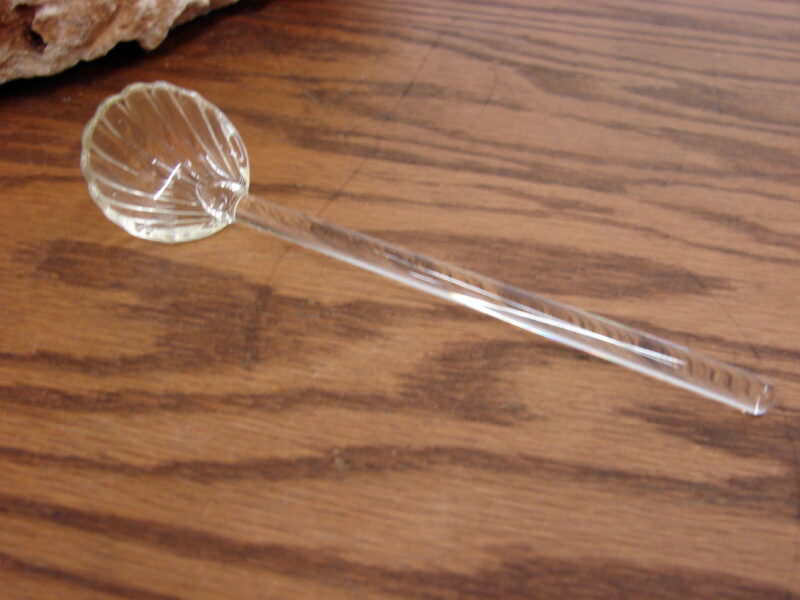 Princess House Heritage Glass Spoon Shell Design Condiment Jelly, Moose-R-Us.Com Log Cabin Decor