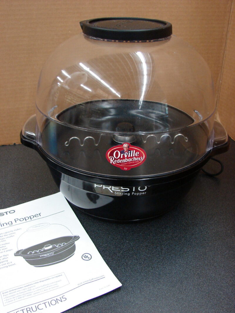 Presto Orville Redenbacher Stirring Popper Popcorn Maker Model 05204 6 Qt, Moose-R-Us.Com Log Cabin Decor