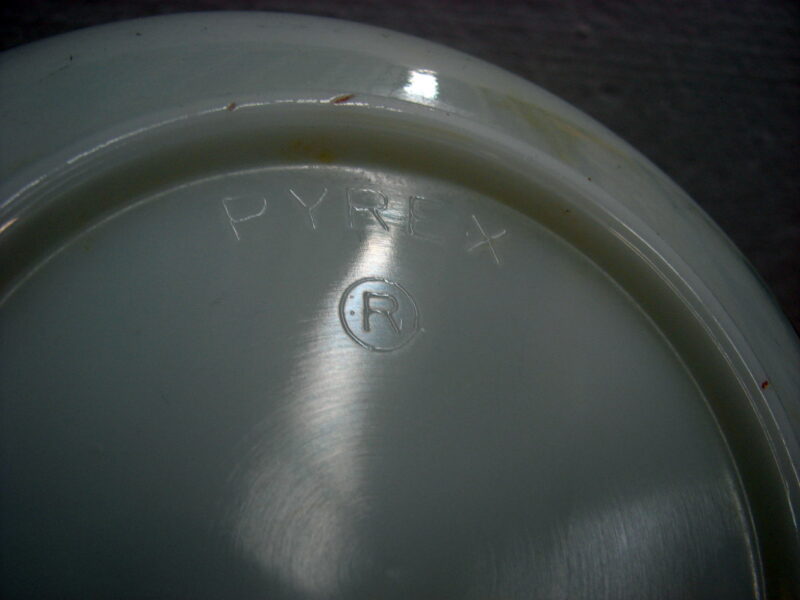 Vintage PYREX White Electric Mixer Bowl Marked 8&#8243;, Moose-R-Us.Com Log Cabin Decor