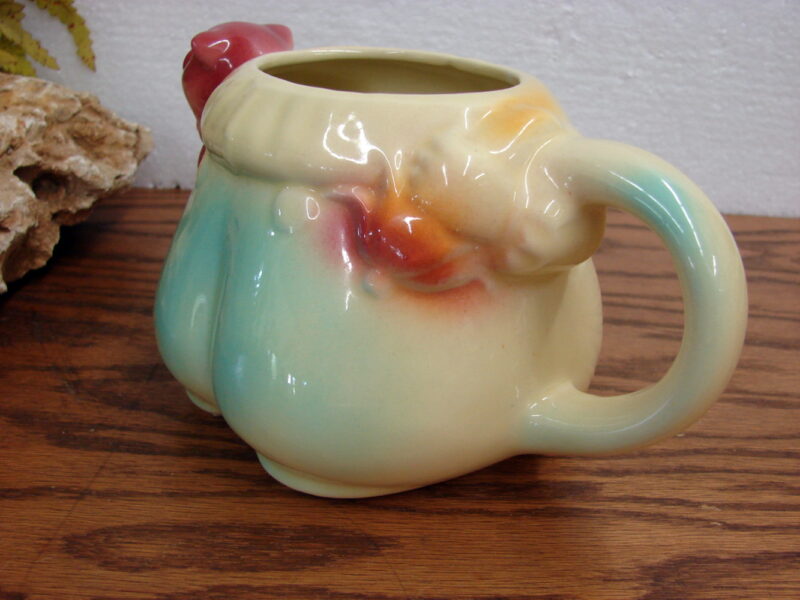 Vintage Shawnee Pottery Tom Pipers Son Teapot Bottom Base Only, Moose-R-Us.Com Log Cabin Decor