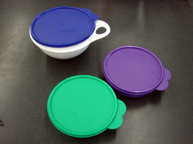 Tupperware Bowls w/ Lids Thatsa Bowl Purple Green Blue/White, Moose-R-Us.Com Log Cabin Decor