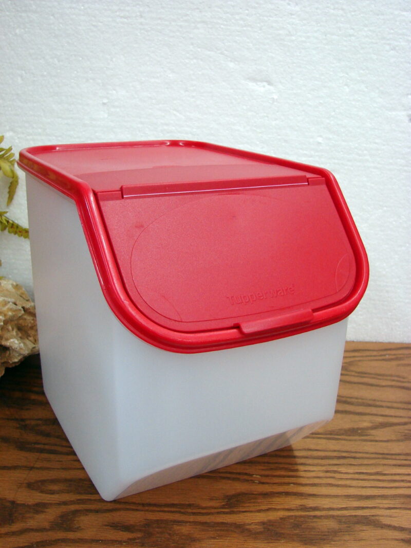 Tupperware Modular Mate Large Storage Bin Hinged Door #4322, Moose-R-Us.Com Log Cabin Decor