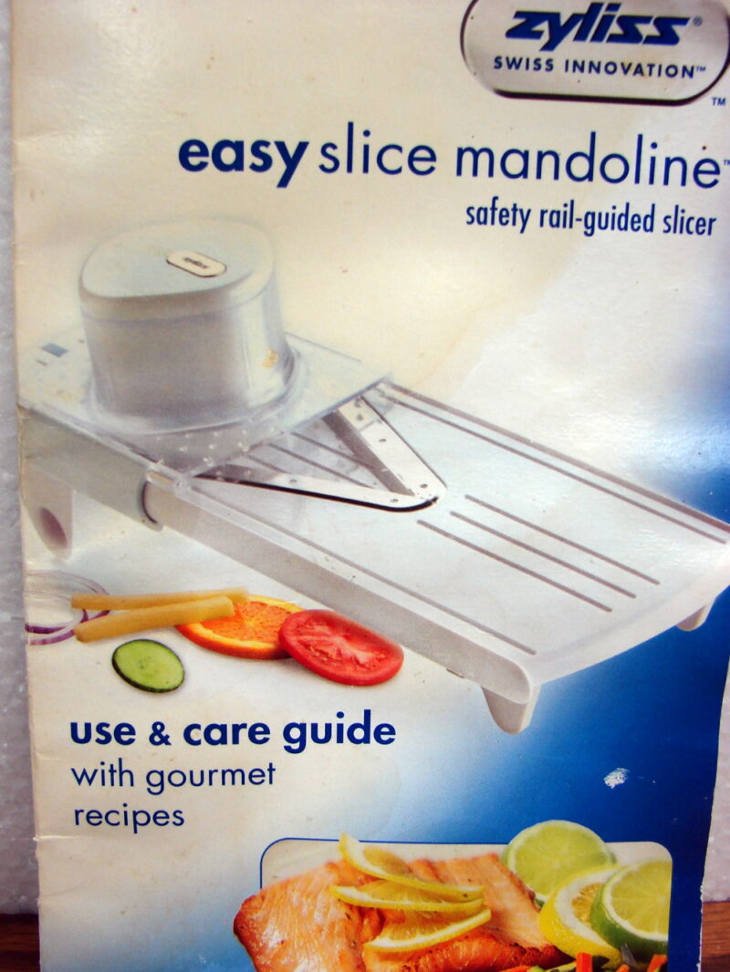 Zyliss Swiss Innovation Easy Slice Mandoline Gourmet Slicer Cheese Vegetables, Moose-R-Us.Com Log Cabin Decor