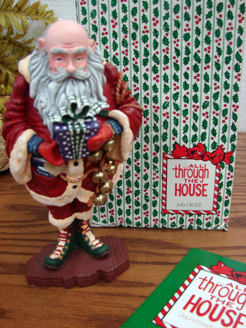 Retired Dept 56 All Through the House 10 Piece Figurine Set Boxed, Moose-R-Us.Com Log Cabin Decor