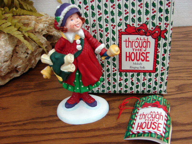 Retired Dept 56 All Through the House 10 Piece Figurine Set Boxed, Moose-R-Us.Com Log Cabin Decor