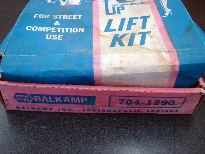 Vintage NAPA Balkamp Lift Kit Street Competition Use 704-1290, Moose-R-Us.Com Log Cabin Decor