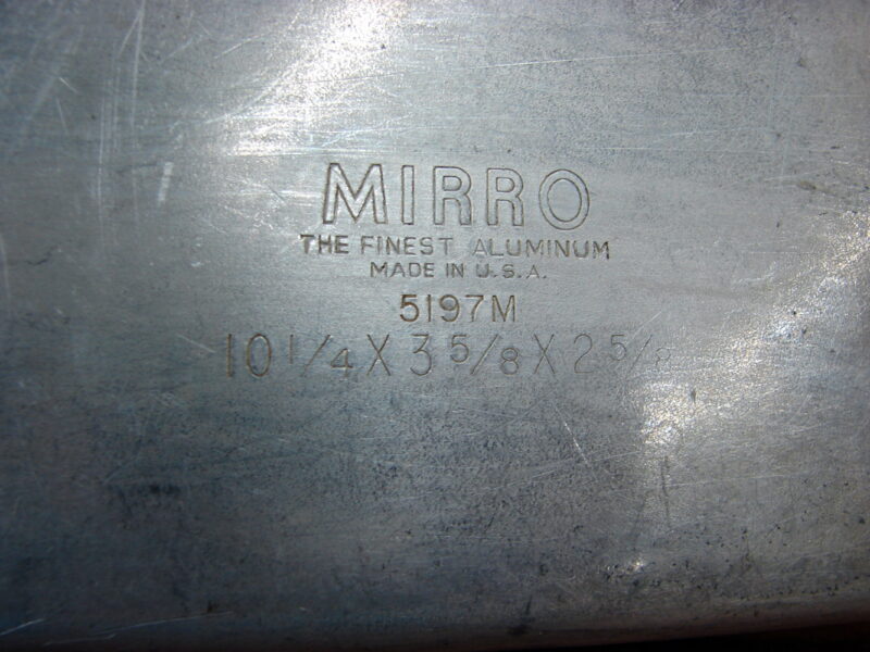 Vintage Mirro Aluminum Sliding Lid Loaf Pan Baking Lasagna Cake 5197M, Moose-R-Us.Com Log Cabin Decor