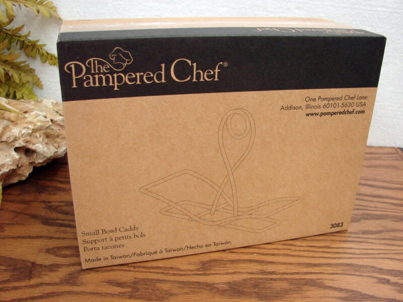 Original Pampered Chef #3083 Small Bowl Caddy Brand New Simple Additions, Moose-R-Us.Com Log Cabin Decor