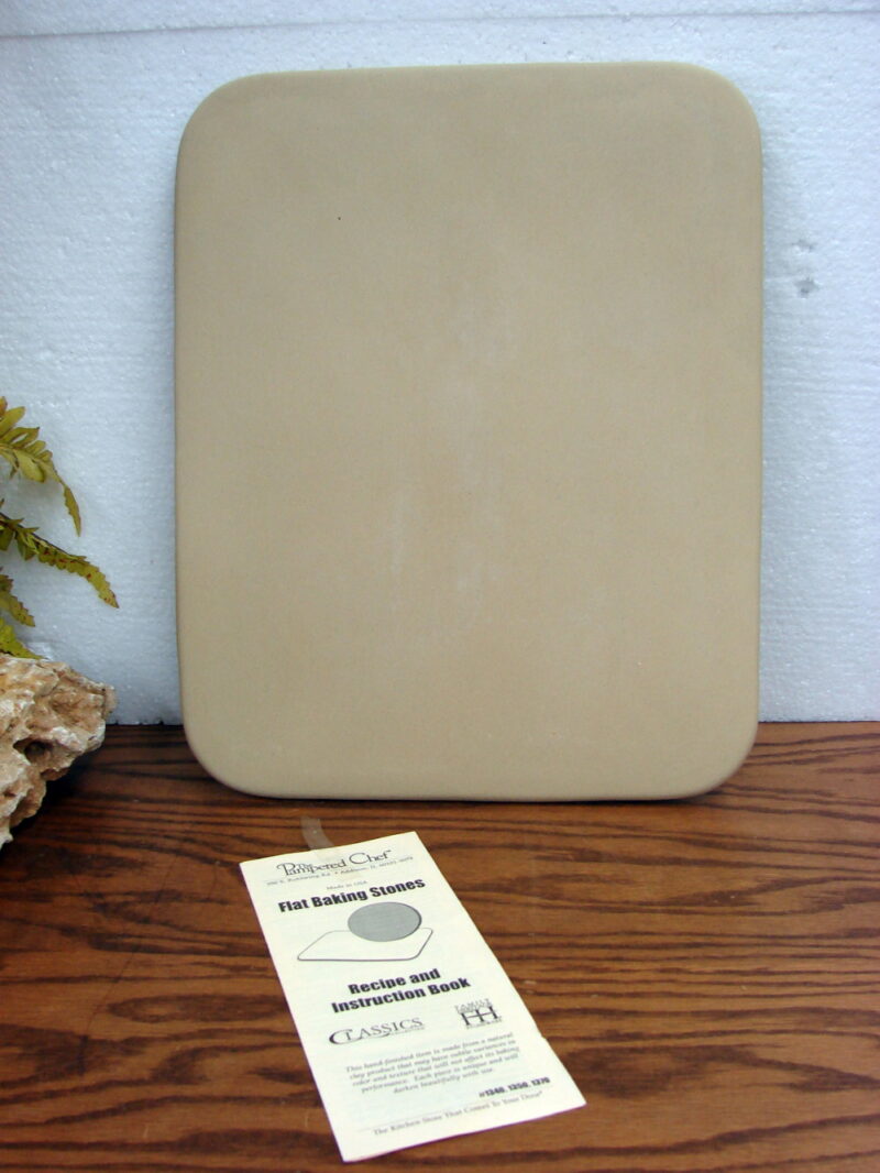 The Pampered Chef Baking Stone 12 x 15 Stoneware Rectangular, Moose-R-Us.Com Log Cabin Decor