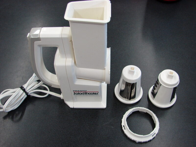 Presto Salad Shooter Electric Slicer Shredder Model 0291001 Tested Working, Moose-R-Us.Com Log Cabin Decor