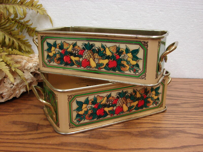 Vintage Pyrex Tin Sleeves for Loaf Lasagna Square Casserole #213 #232 #222, Moose-R-Us.Com Log Cabin Decor