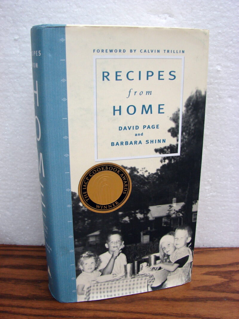 Recipes from Home Book Page and Shinn Cookbook Award Winner, Moose-R-Us.Com Log Cabin Decor