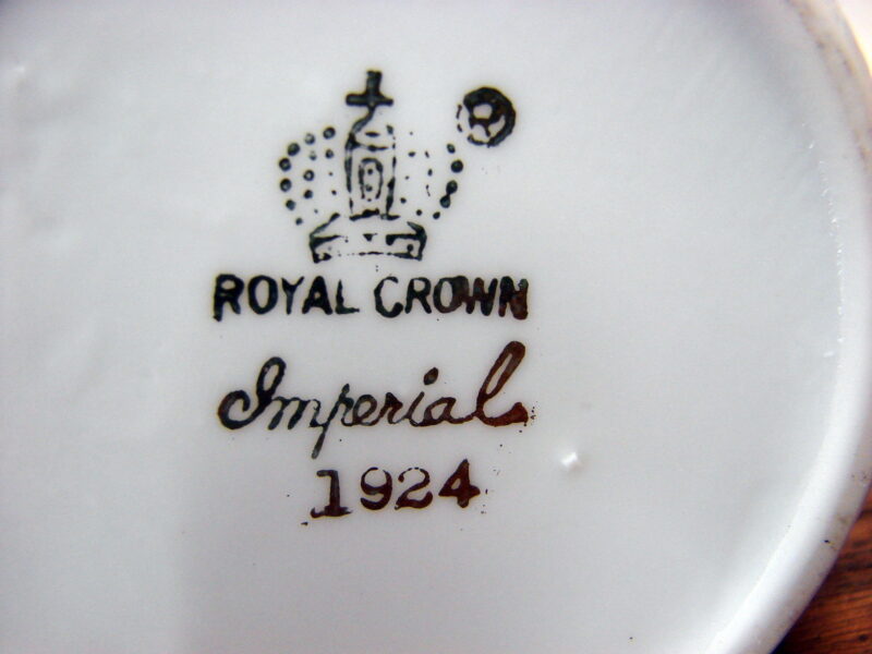 Vintage Royal Crown Imperial 22k Gold 1924 Tea Coffee Set, Moose-R-Us.Com Log Cabin Decor