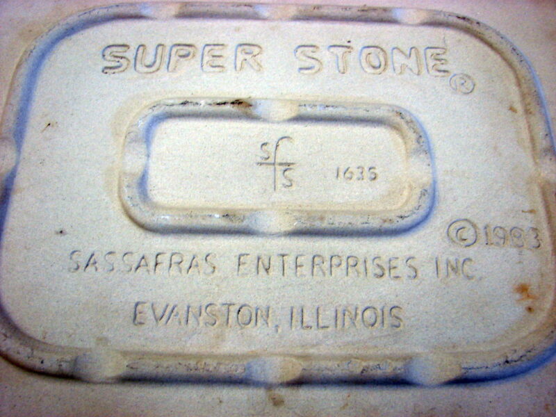 Super Stone Sassafras Baking Stone 12 x 15 Stoneware Rectangular, Moose-R-Us.Com Log Cabin Decor