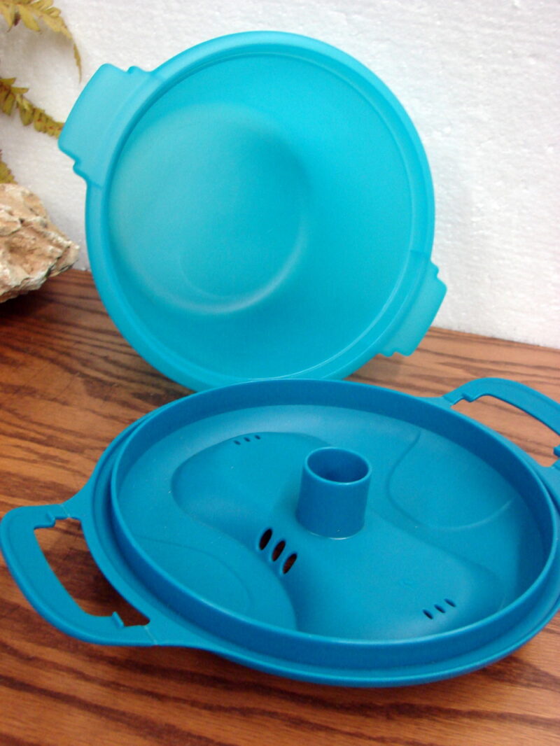 Tupperware #6451 Rice Steamer Cooker 2 Piece Set, Moose-R-Us.Com Log Cabin Decor