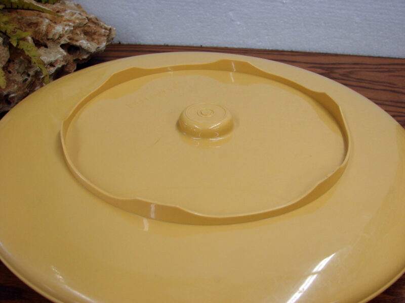 Vintage Tupperware Harvest Gold Almond Chip Dip Covered Bowl #492, Moose-R-Us.Com Log Cabin Decor